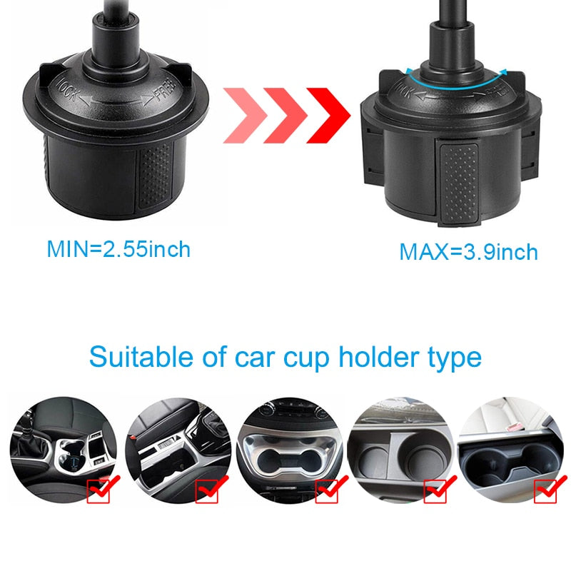 Car Cup Holder Phone Mount