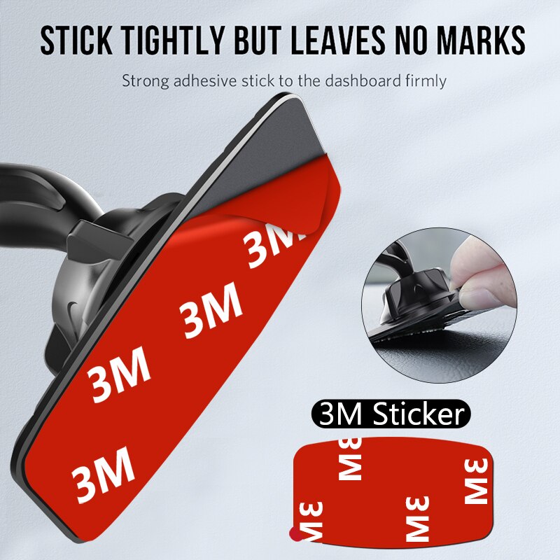 Dashboard Mount Phone Holder in Car Flexible Clip