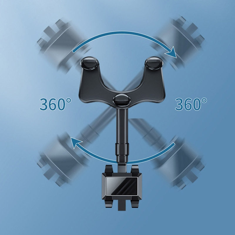 Auto Rearview Mirror Car Telephone Holder