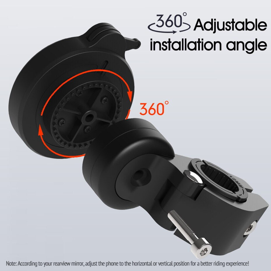 Motorcycle Mobile Phone Holder Quick Mount