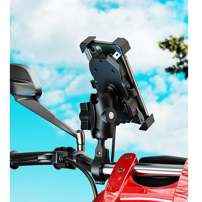Upgraded Motorcycle Phone Holder
