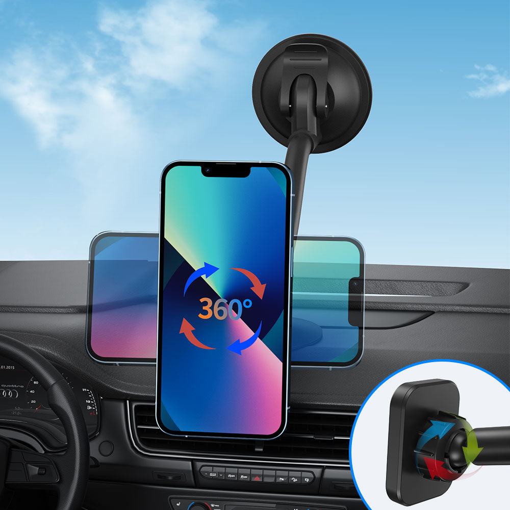 Phone Holder Car Long Arm Windshield Dashboard