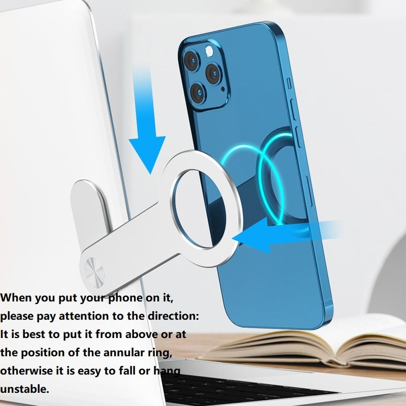 Magnetic Phone Holder For iPhone 12 Pro Metal