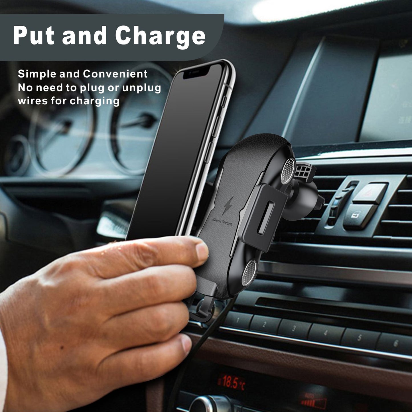 Car Phone Holder Stand Cell Phone Mount Car Bracket