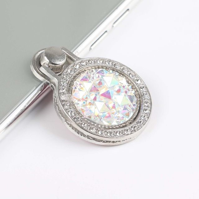 Shiny Rhinestone Phone Ring Stand Holder