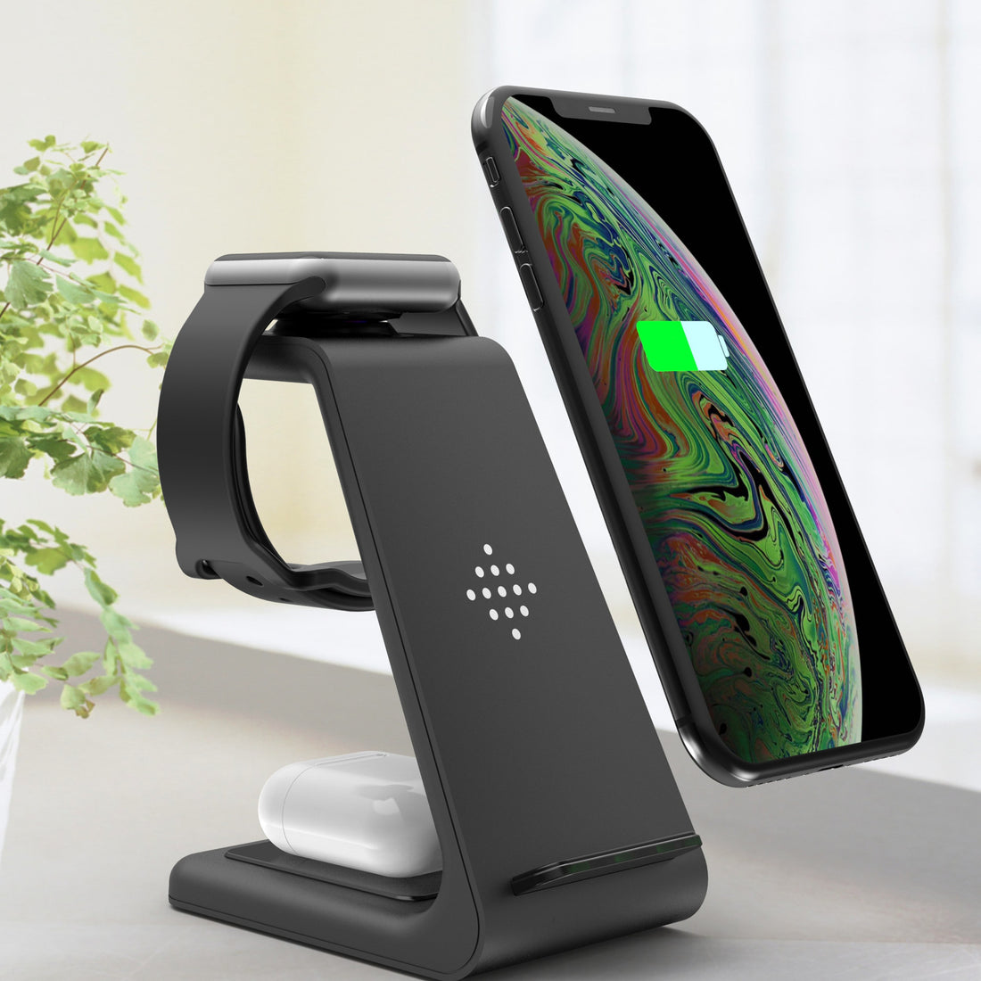 3 in 1 Fast Charging Station Wireless Charger Stand Wireless Charge