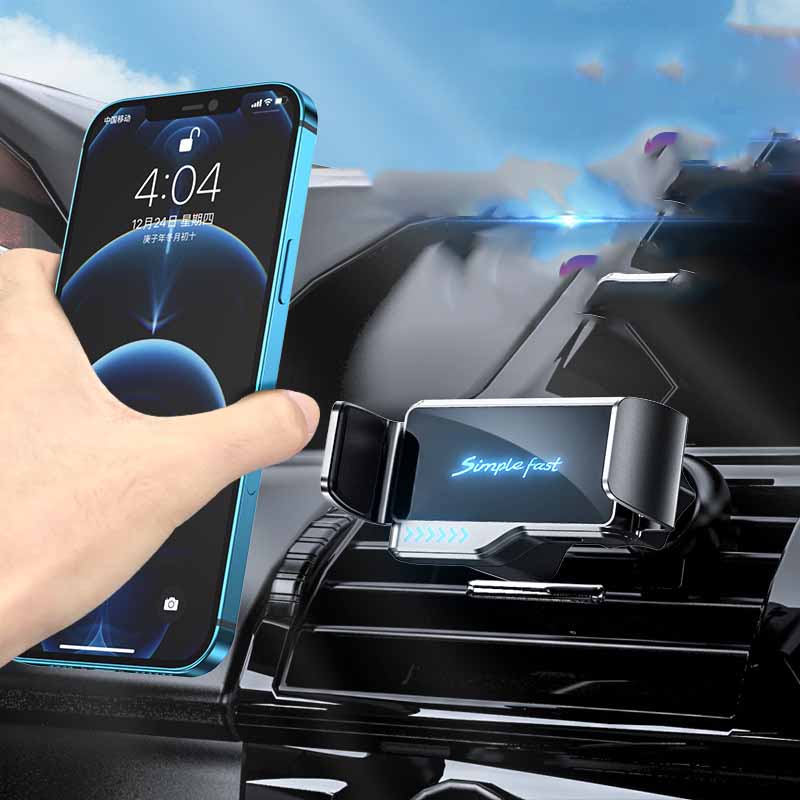 Intelligent Automatic Car Phone Holder  Air Vent Mount Holder