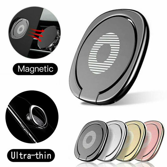 Secure Your Phone Anywhere with PhonesHolders.com's Finger Ring Holder Magnetic Phone Holder
