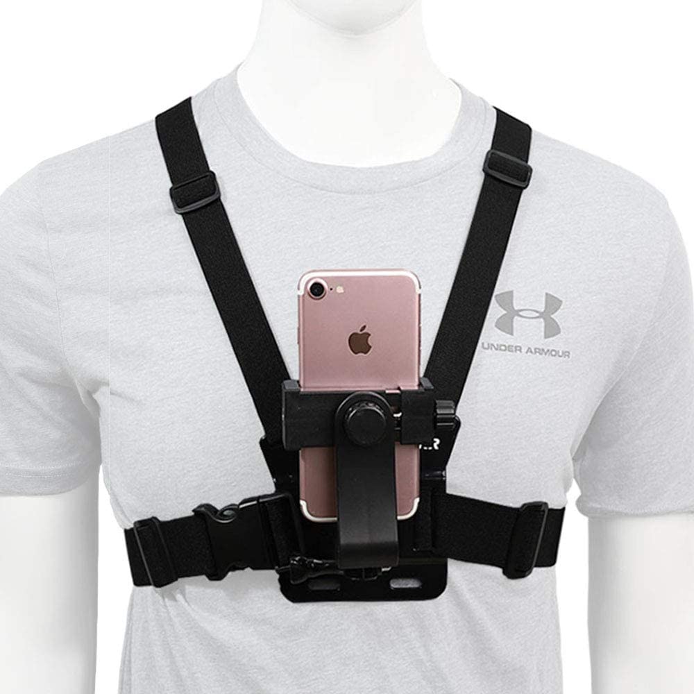 Mobile Phone Chest Strap Mount,Harness Strap Holder