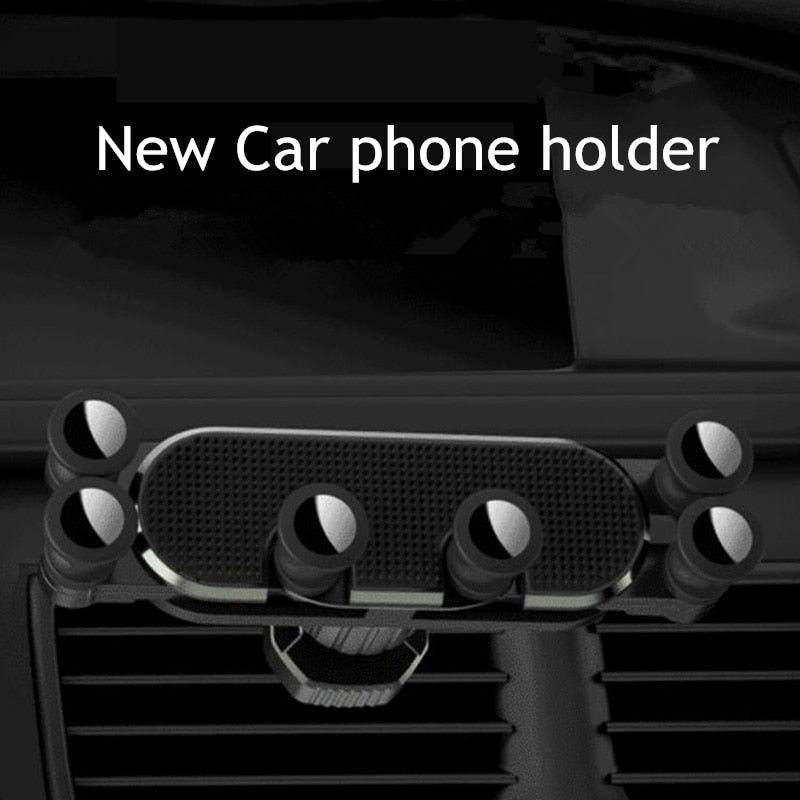 Mini Car Phone Holder Gravity Air Vent Car GPS Bracket