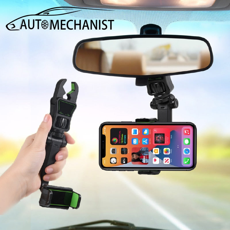 Universal Car Rearview Mirror Mount Phone Holder: A Must-Have Accessory for Your Car