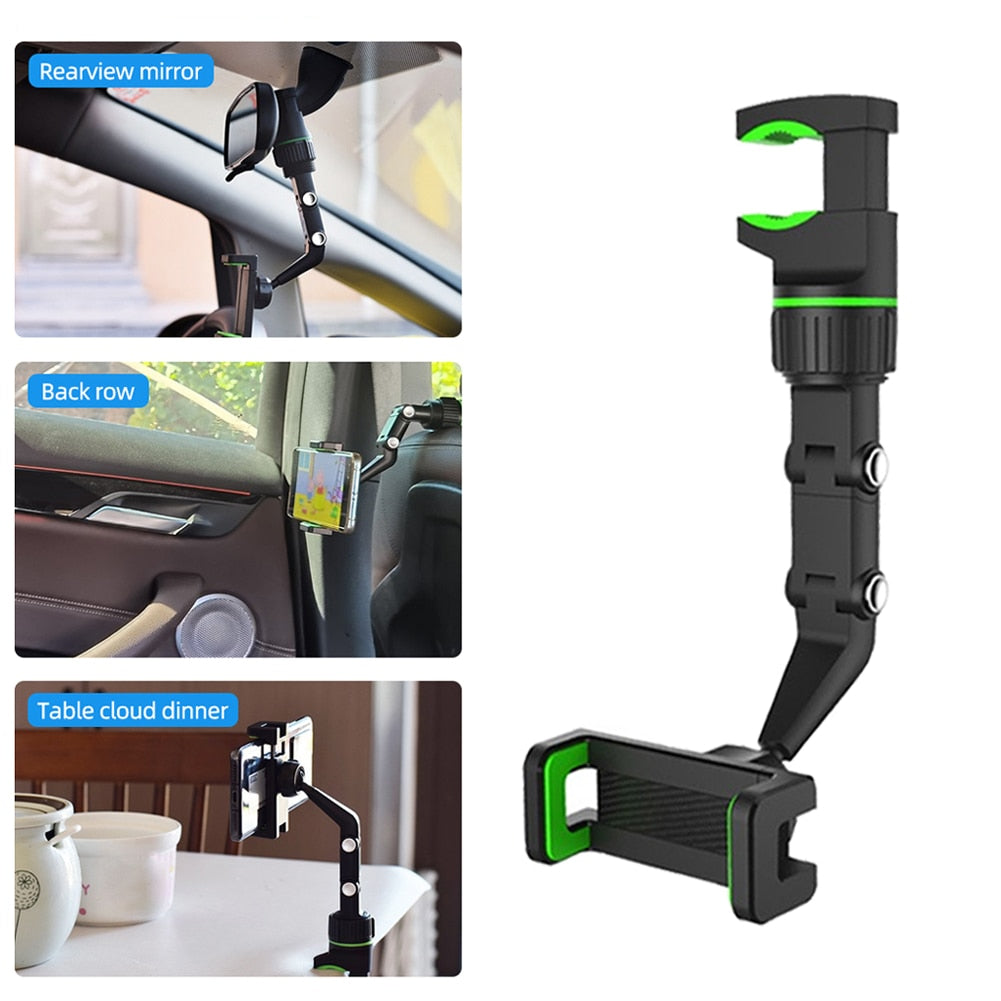 Universal Rearview Mirror Phone Holder: The Perfect Solution for Safe Driving