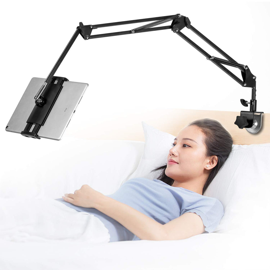 Metal Arm Mobile Phone Holder Tablet Stand