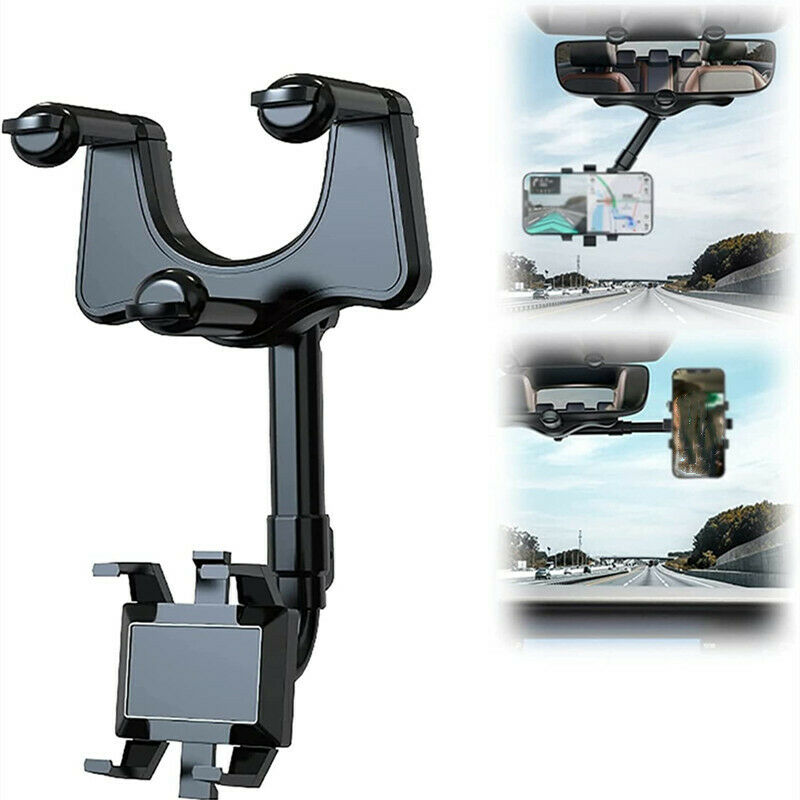 360° Rotatable Retractable Car Phone Holder