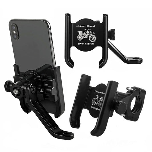 Aluminum Alloy Motorcycle Bike Phone Holder