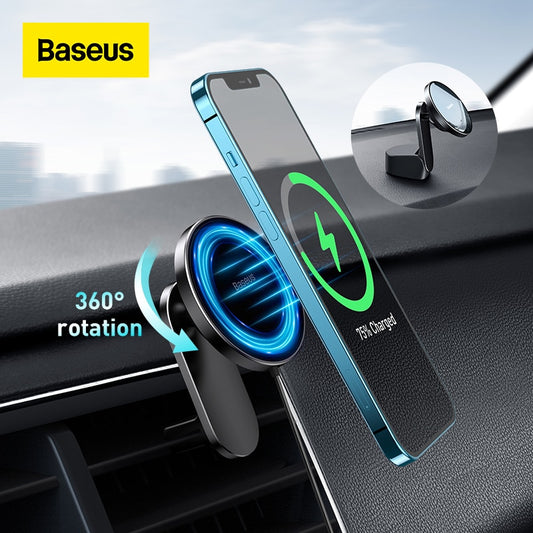 Magnetic Car Phone Holder Wireless Charger