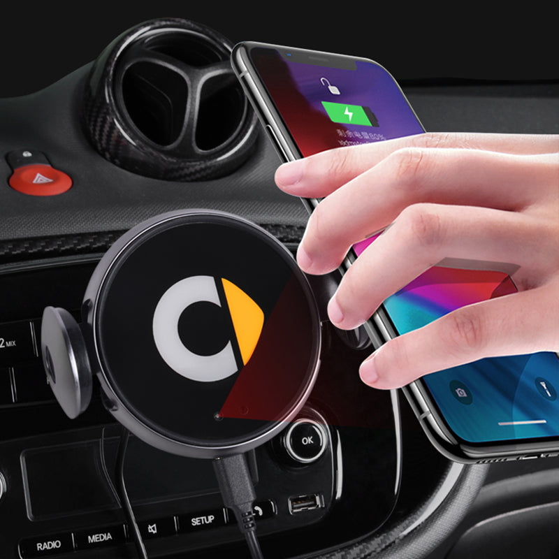 Car wireless charging mobile holder