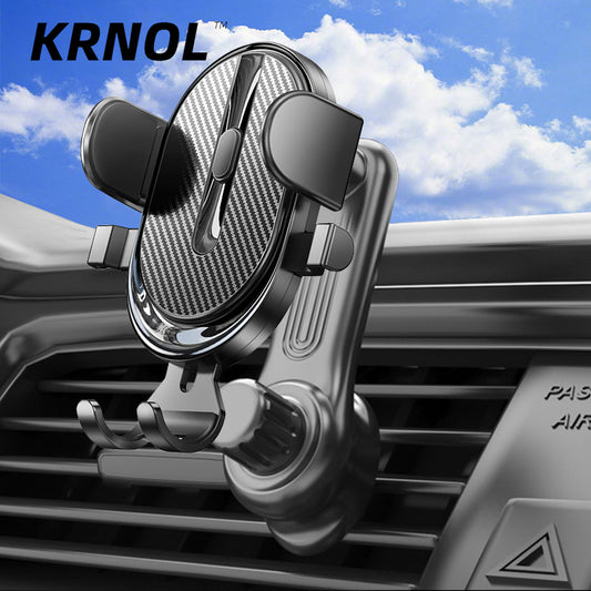 Car Phone Holder Stand with Metal Hook Clip: A Must-Have Accessory for Your Car