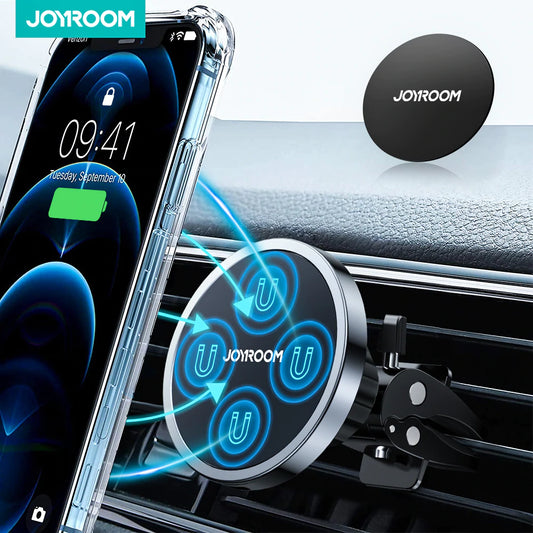 15W Qi Magnetic Wireless Car Charger Phone Holder