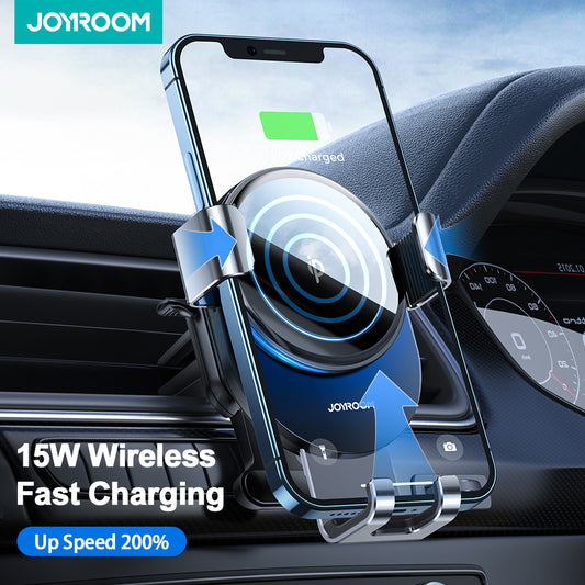 Car Phone Holder 15W Fast Wireless Charger: The Perfect Companion for Drivers