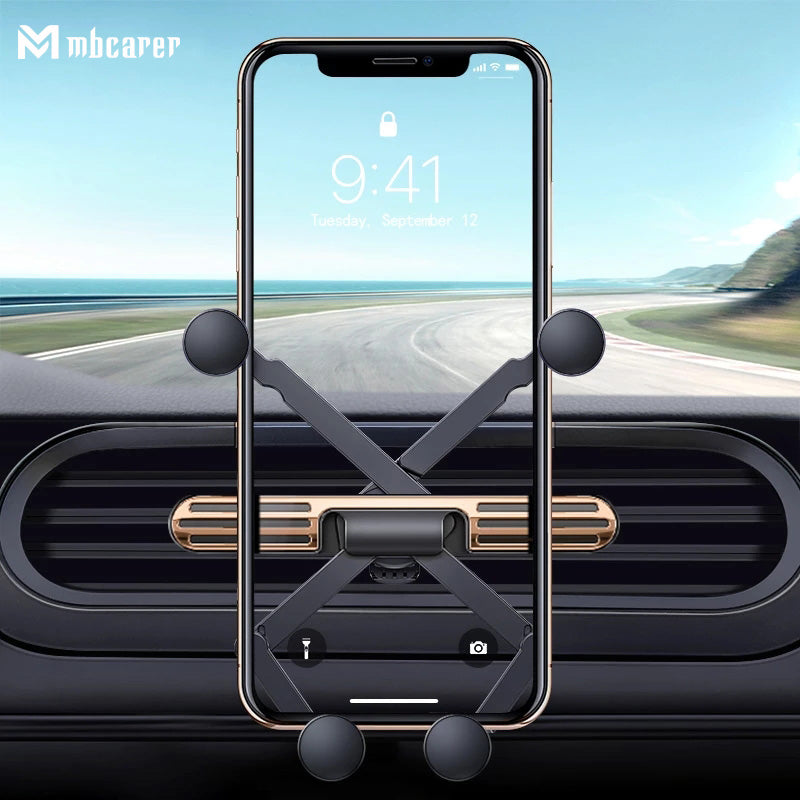 Mini Gravity Car Phone Holder Car Phone Navigation Bracket – The Perfect Solution for Hands-Free Driving