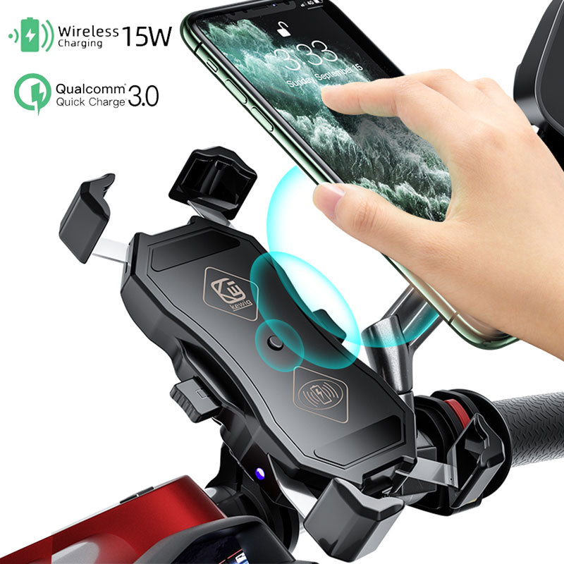 Motorcycle Phone Holder Wireless Charger: The Ultimate Solution for Riders