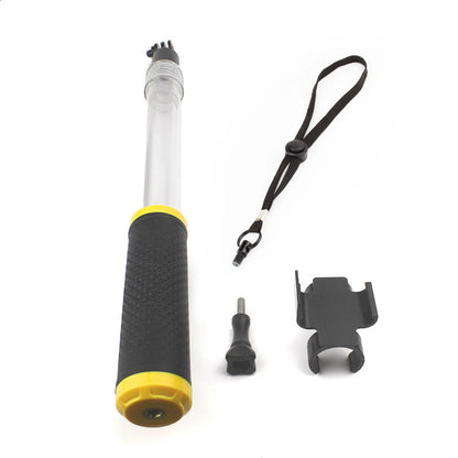Sports Camera Accessories Telescopic Transparent Selfie Stick Diving Buoyance Rod