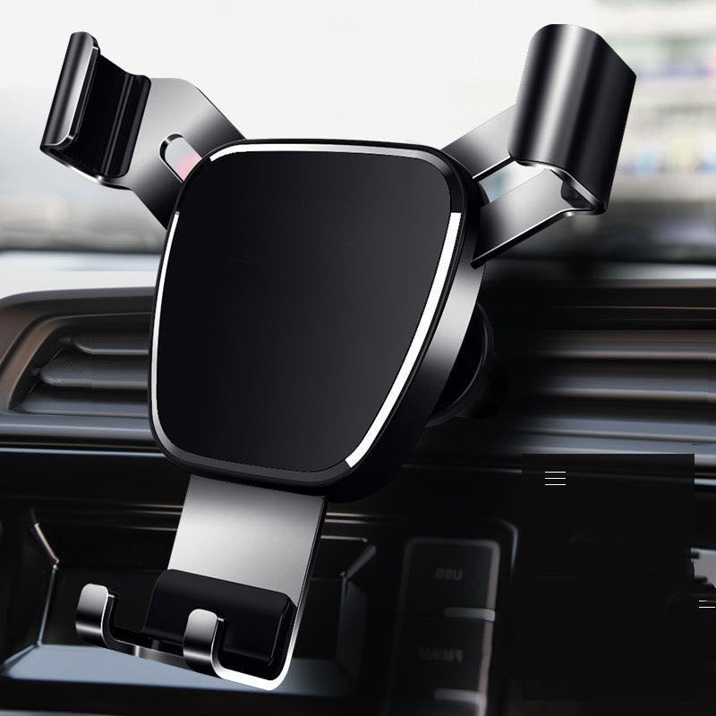 Car Air Outlet Gravity Support Buckle Navigation Mobile Phone Bracket