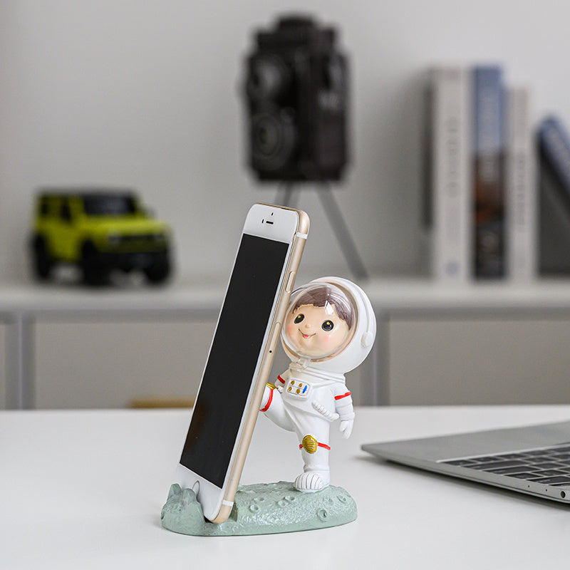 Astronaut Mobile Phone Desktop Stand Creative Personality