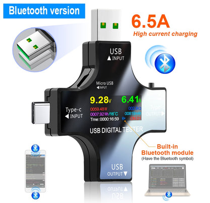 Digital Display Voltmeter For Mobile Phone Charger Detector