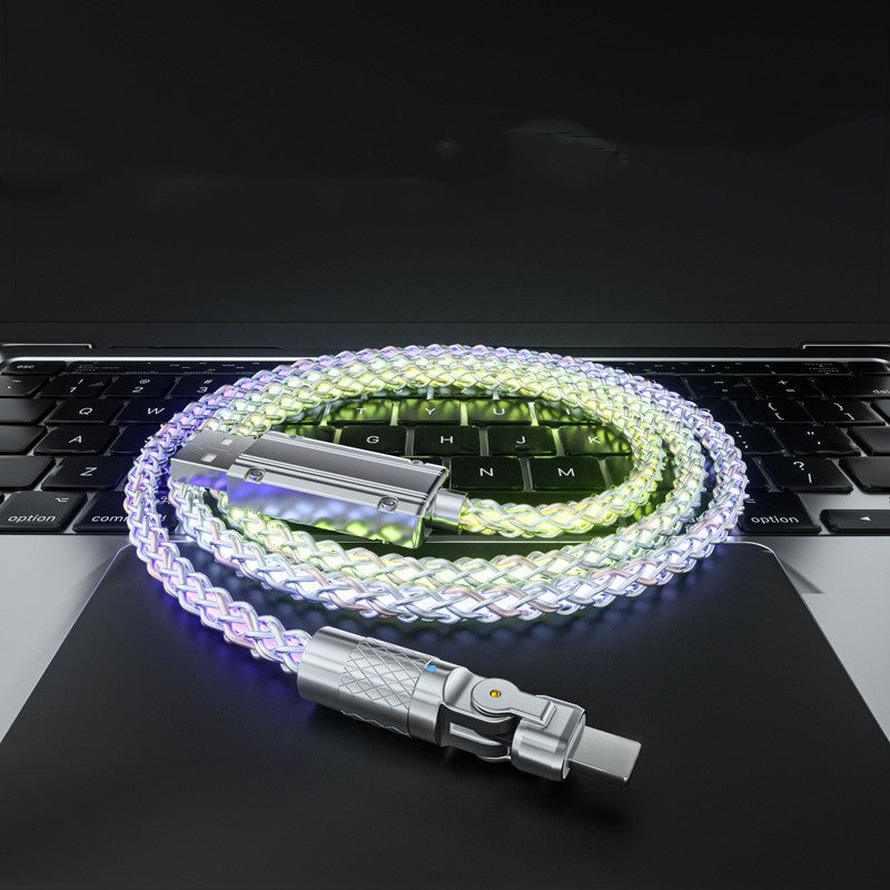 Gradient Luminous 120W Super Fast Charge Case Data Cable