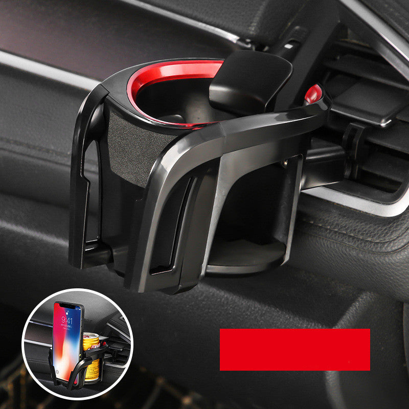 Car Air Outlet Mobile Phone Holder Multifunctional Beverage Holder