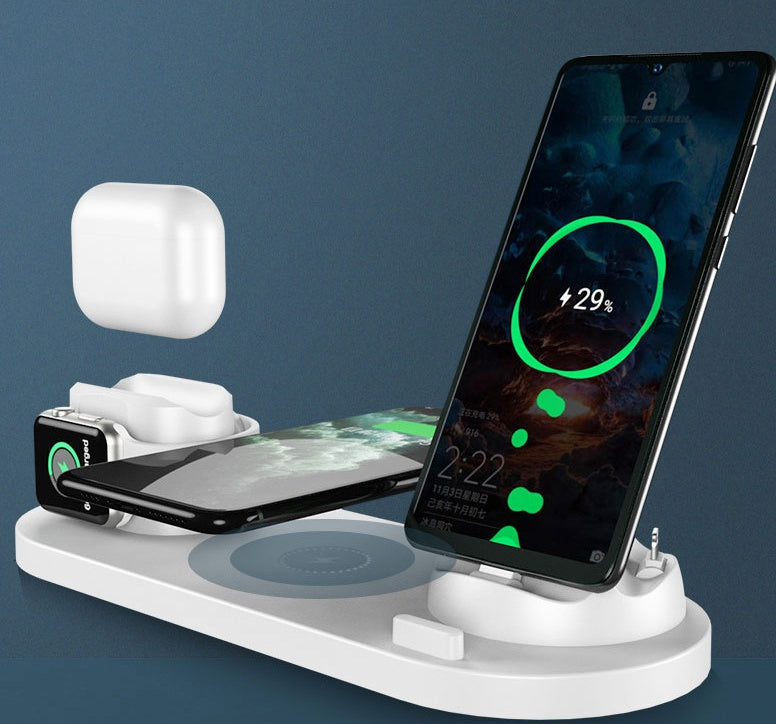 Vertical wireless charging stand