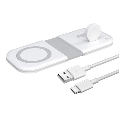 Three-in-one Wireless Charger Magsafe Dual Magnetic Suction