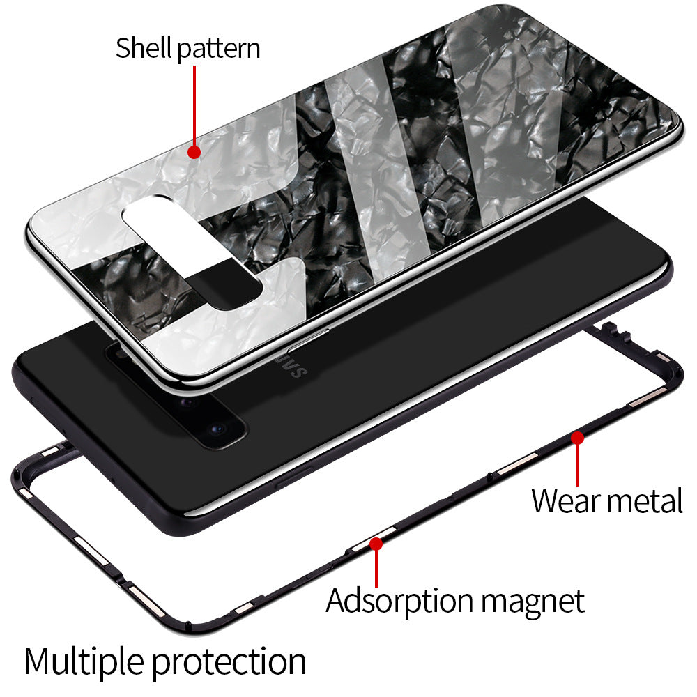 Galvanized mobile phone protective cover