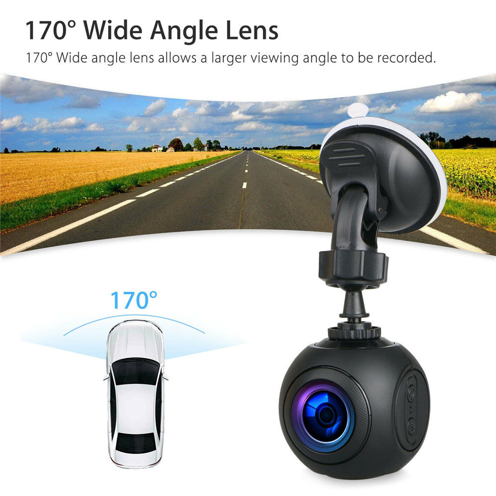 Mini WiFi Car Dash Cam FHD 1080P GPS Camera Dashboard