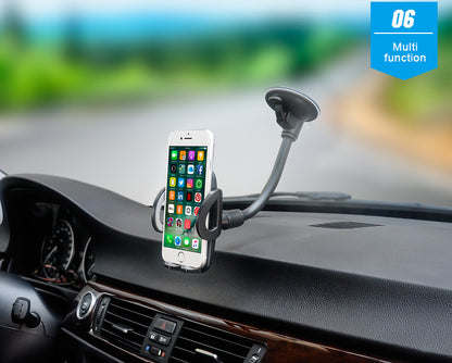 Dashboard mobile phone bracket