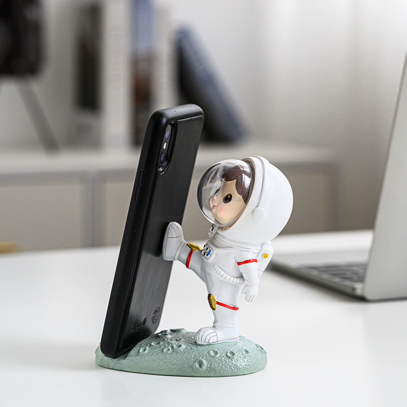 Astronaut Mobile Phone Desktop Stand Creative Personality