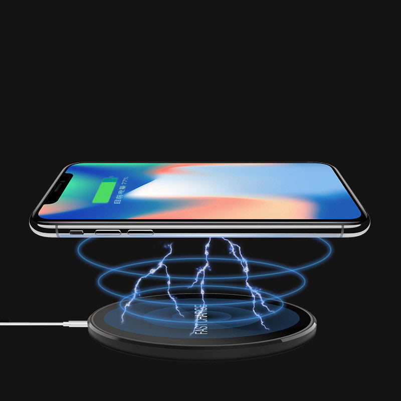 Ultra-thin tempered glass panel charger