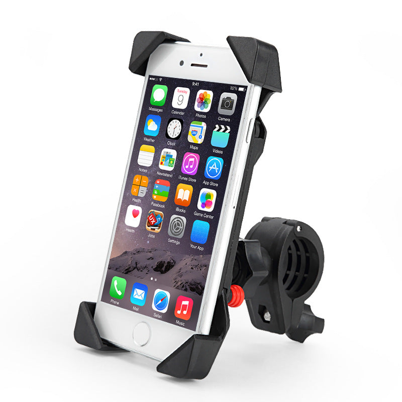 Motorcycle mobile phone holder shockproof with electric universal charger