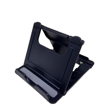 Creative desktop double folding mobile phone stand