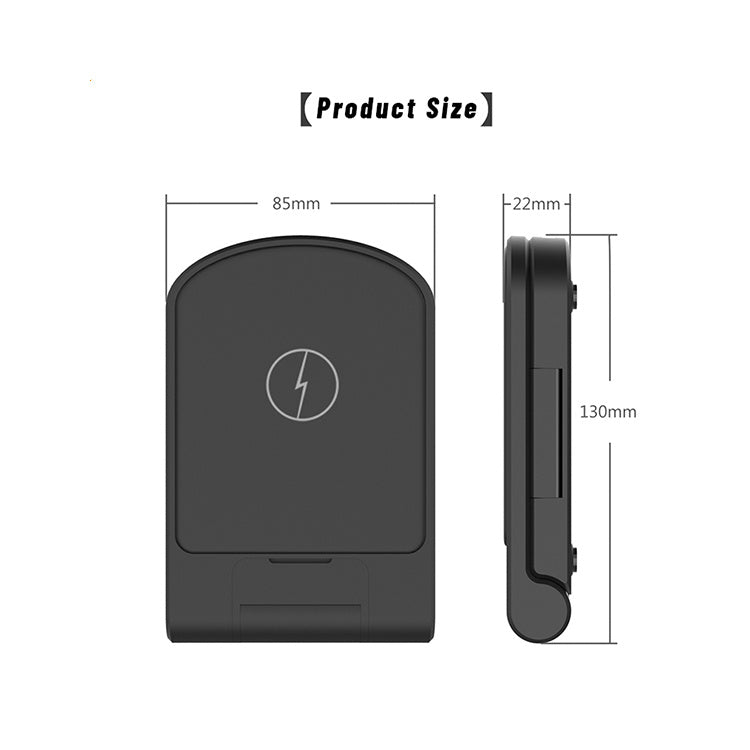 Wireless charging stand three in one