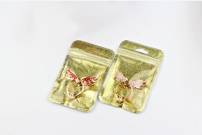 Angel Wings Metal Diamond-Studded Anti-Fall Mobile Phone Holder