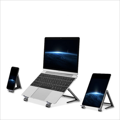 Computer three in one folding portable stand