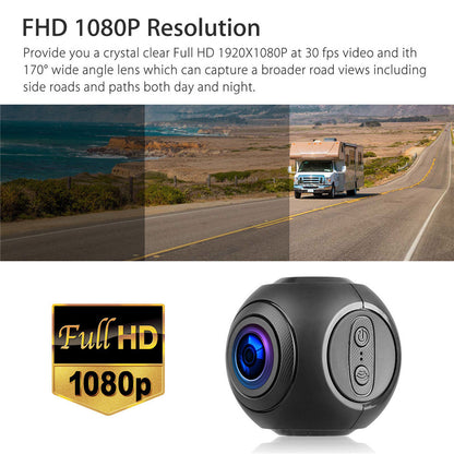 Mini WiFi Car Dash Cam FHD 1080P GPS Camera Dashboard