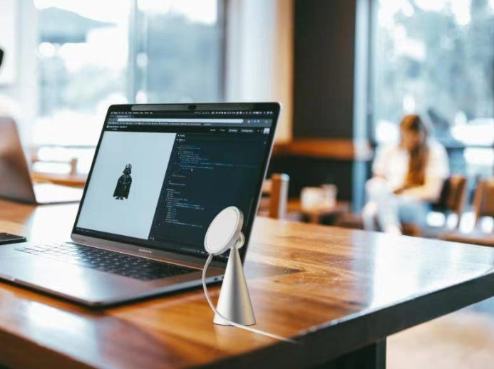 Magnetic Desktop Phone Stand Wireless Charger Bracket Holder