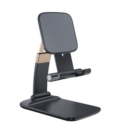 Desktop adjustable lifting telescopic folding mobile phone holder