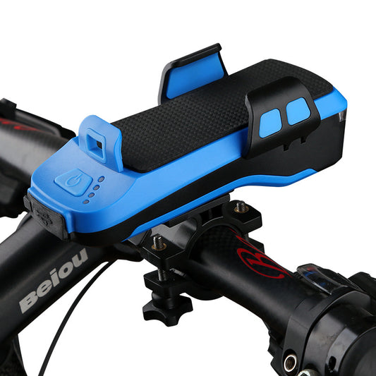 Multifunction 4 IN 1 Bicycle Light Powerful Bike Flashlight Bike Horn