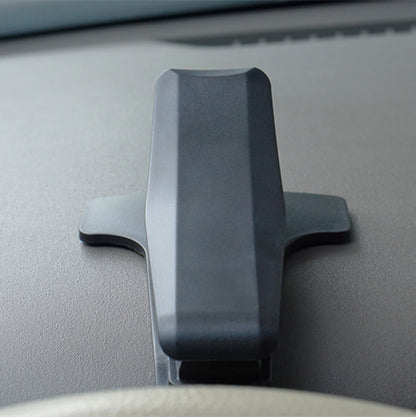 Rotary dashboard car phone holder