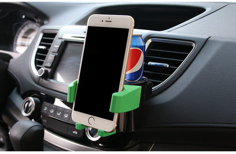 Car air outlet cup holder